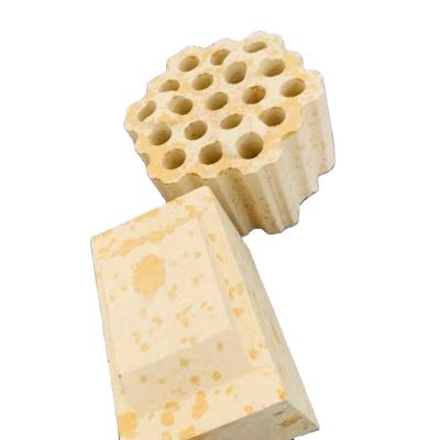 China High Density Refractory Silica Checker Bricks mit speziellen Formen und einem SiO2-Gehalt von 91% zu verkaufen