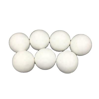 China 17-23% Ceramic Inert Ball Catalyst Bed Support Media Inert Ceramic Alumina Ball for sale