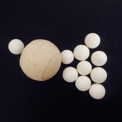 China 95%92% 99%Alumina Esfera inerte Óxido de aluminio Esfera de molienda cerámica para cemento de aluminio en venta