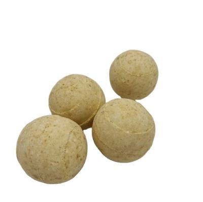 China Aluminium cement freesballen Inerte keramische vuurvaste ballen Verpakking 10-100 mm Grootte Te koop