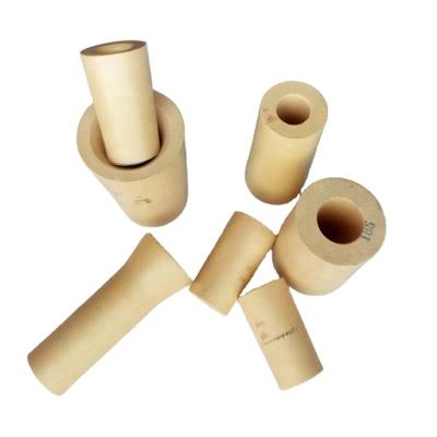 China Bending Processing Service Refractory Zirconia Nozzle Core For Steel Ladle Firebrick for sale