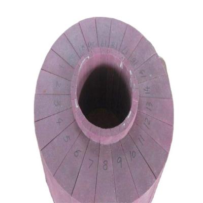 China 80% Al2O3 Content Chrome Corundum Refractory Brick for Glass Furnace Slide Runner for sale