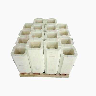 China Fused Cast AZS Zirconium Corundum for Glass Melting Furnace White CrO Content % - for sale