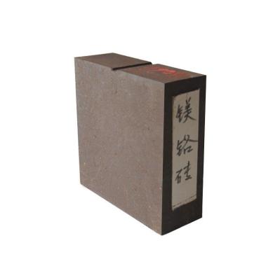 China CaO 1.5% Direct Bond Magnesia Chrome Bricks for Copper/Aluminum/Lead/Platinum Smelting for sale