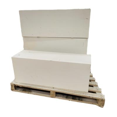 China Alumina Block Refractory Brick Panel For Glass Smelters High Grade Brick Shape for sale