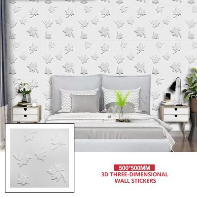 China China Art Decor Adhesive Modern Interior Wallpapers / Home Wall Decor 3d PVC Coating Wall Panels Wallpaper Wall Stickers for sale