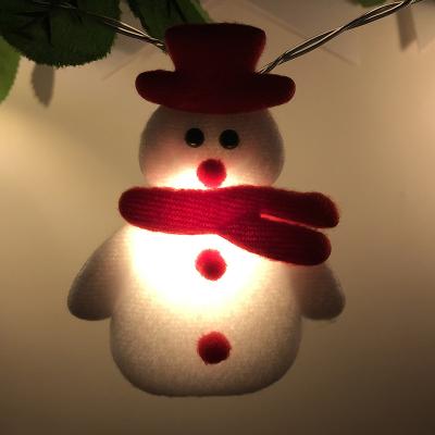 China 1.65m Various 10 Lights Snowman String Light Christmas Deer Decoration Light Ome Girls Kids Bedroom Wedding Party Plants Decor for sale