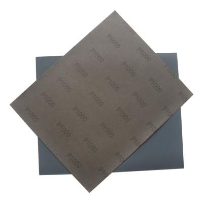 China Factory 9x 11 Inch Free 230 x 280mm Silicon Carbide Latex Wood Sample Backing Grit P60 to 7000 Sandpaper Waterproof Sandpaper for sale