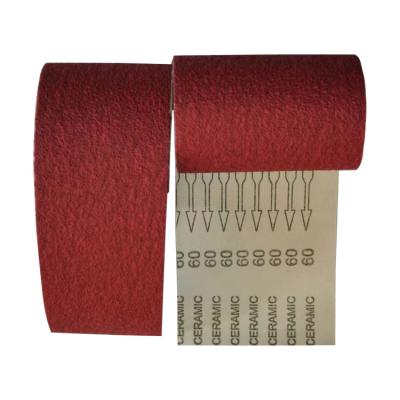 China Factory New Arrival Super Steel Ceramic Grinding Cloth Abrasive Sanding Roll For Sanding Belt for sale