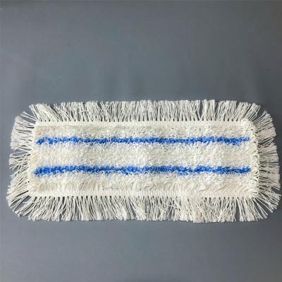 China Sustainable New Polyester Cotton Pocket Broom Main Refill Broom Pad Replacement for sale