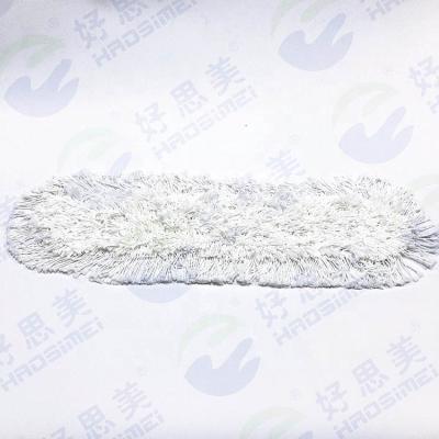 China Durable Flat Hite Polyester Dust Easy To Clean Replaceable Mop Head for sale