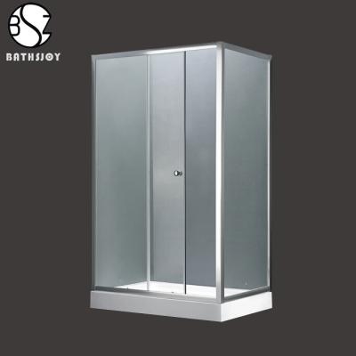 China With Frame Rectangle 1200x800mm Shower Enclosures , Tempered Glass Shower Bathroom for sale