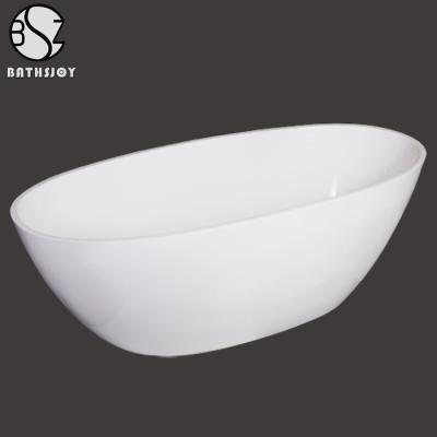 China Smooth Round Bathtub Sizes 150cm 145cm Bathtub Sizes Cheap Large Size Freestanding Bathtub For Fat People for sale