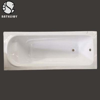 China 1200*700*360 Mm Smooth Porcelain Enameled Steel Bathtub for sale