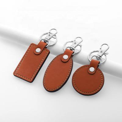 China Leather And Alloy Jiabo Luxury Leather Key Chain Car Logo Keychains For Wholesale for sale