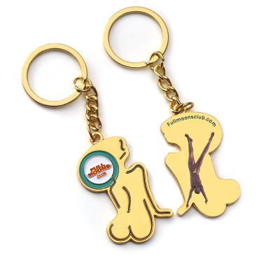 China 2021 Metal Cartoon Cute Metal Key Chain For Girls Anime Girl Key Chain for sale