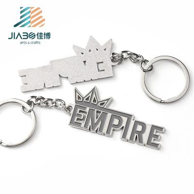 China Portable Cheap Price High Quality Customized Metal Letter Key Chains for sale