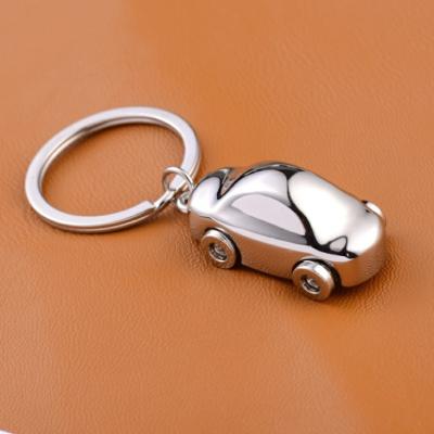 China Souvenir Gifts Promotion In Stock Cheap Zinc Alloy 3d Car Keycain Car Shape Metal Shiny Custom Key Chain 3d Key Chain for sale