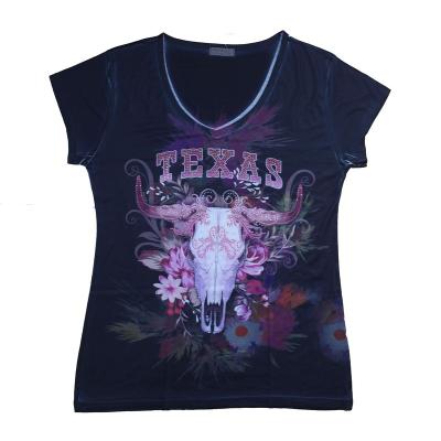 China Breathable custom printed t-shirt with logo for sale