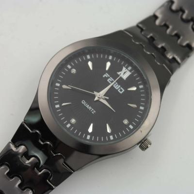 China Water Resistant Mens Wrist Watch Showcase Products Water Proof Stainless Steel Case Alloy Case Back Man Chronograph Watches for sale