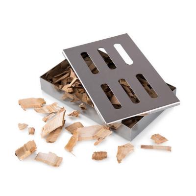 China Easily Cleaned Charcoal Grill Box, Works With Smoking Chips And Wood Scraps, Lid Cover Smoky Flavor Grill Accessories for sale