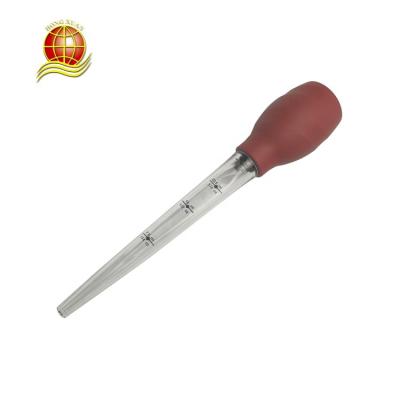 China High Quality Sustainable Food Grade 12 Inch Turkey Baster With Silicone Pump for sale