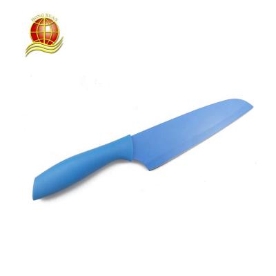 China Durable High Quality 7 Inch Blade Stainless Steel Chef's Knife With PP Colorful Handle for sale