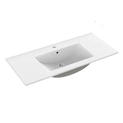 China 40 Inches Modern Bathroom Cabinet Basin Vanity Ceramic Counter Top 1840 for sale