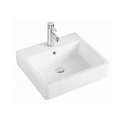 China Easy Clean Above Counter Ceramic Toilet 6908II , Artistic Bathroom Ceramic Basin for sale