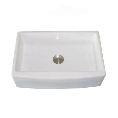 China Without Faucet Apron Ceramic Kitchen Sink, Farmhouse Ceramic Kitchen Sink for sale