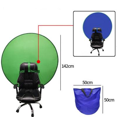 China Folds Biucam Portable Green Screen Backdrops Fold Reflector For Live Broadcast Video Studio Round for sale