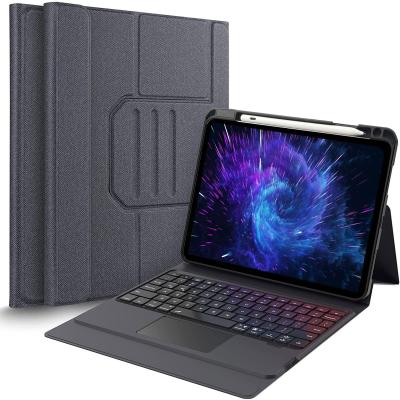 China Custom Anti-ghosting Biucam Mini Wireless Magic Tablet Case With Keyboard For Ipad Pro Air 4 3 2 Touchpad Keyboard Case for sale