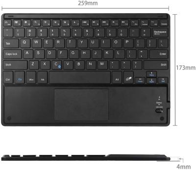 China Biucam Universal Wireless Keyboard BT 3.0 Backlight 7-Colors Slim Portable Wireless Keyboard For Tablet Cellphone Laptop Computer for sale