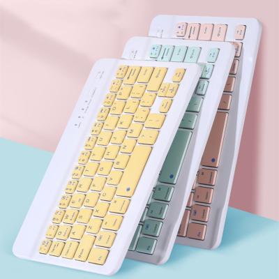 China Hot Selling Plug & Play Slim Portable Mini Tablet Wireless Keyboard For Mac PC iPhone iPad IOS Keyboard Mouse Combo for sale