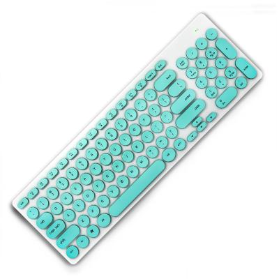 China Suitable Latest Cheap Office Plug And Play Wireless Computer Keyboard And Mouse Combo for sale