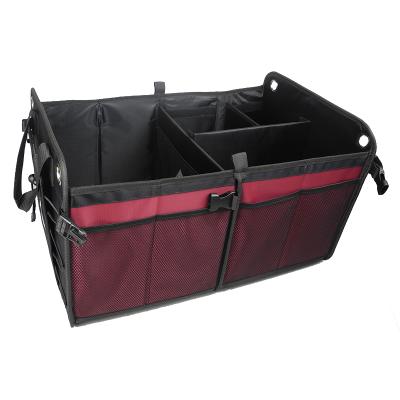 China Foldable Polyester Wholesale Price Box Car Trunk Organizer for sale