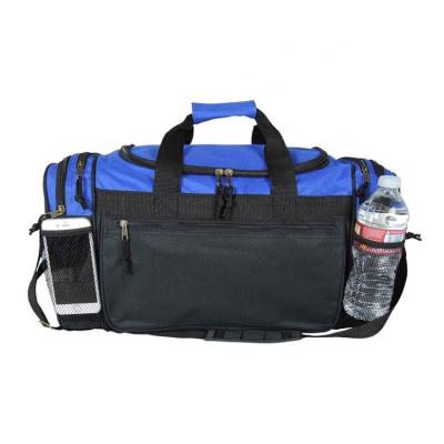 China Packable Gym Waterproof Black Printed Duffel Bag Polyester Water Proof Duffel Bag for sale