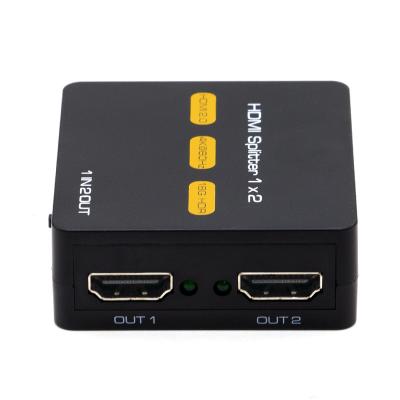 China High Quality KUYIA 2.0 HDMI Cable Splitter Extra 1 In No 2 4k Power Is Needed 61*55*20 (mm) for sale