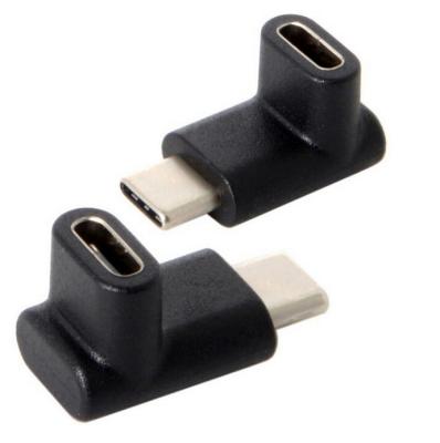 China All With TYPE C Apology 90 Degree Type C Adapter USB C Male To Adapter Female Right And Angled Type-C Left USB-C Adapter USB 3.1 Connector for sale