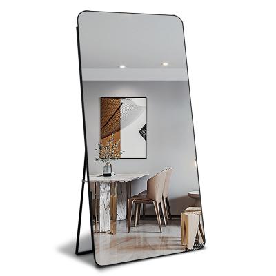 China Minimalist Simple Integral Aluminum Mirror for sale