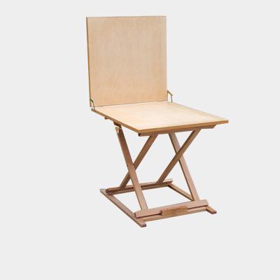 China Simple modern simple beech wood folding sketch easel 0412 for sale