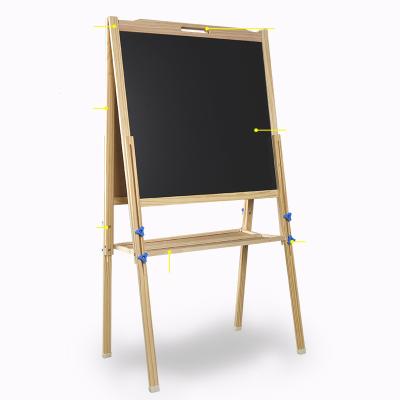 China Kids Pine Wood Durable Home Stand Type Drawing Board 0411 for sale