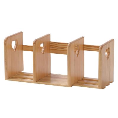 China 0420 modern creative pine storage desk retractable shelf for sale