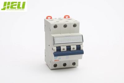 China Silver Overload Short GWS 3 phase circuit breaker MCB Current Limiting for sale