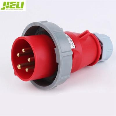 China conectores industriales impermeables del enchufe y del zócalo de IP44 400V 16A en venta