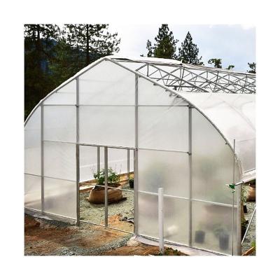 China New Tomato Plant Growing Design Easy To Assemble Multi Span Agriculture Glass Greenhouse For Tomato for sale