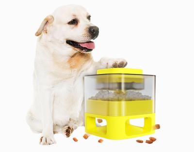 China Amazon Automatic Hot Selling Pet Bowl Pet Feeder Dog Treat Feeding Dispenser for sale