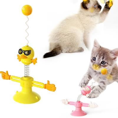 China Hot Selling Educational Tumbler Stocked Toy Pet Supplies From Amazon Cat Toy Funny Pet Training Tool Cat Leaking Food Ball Toy for sale