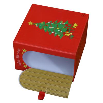 China Factory Made Luxury Christmas Gift Box Gift Box Christmas Packaging Paper Box for sale