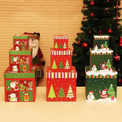 China Handmade Connecticut Christmas Game Gifts Paper Packing Box for sale